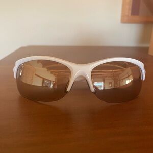 Oakley Commit Women's White Sunglasses